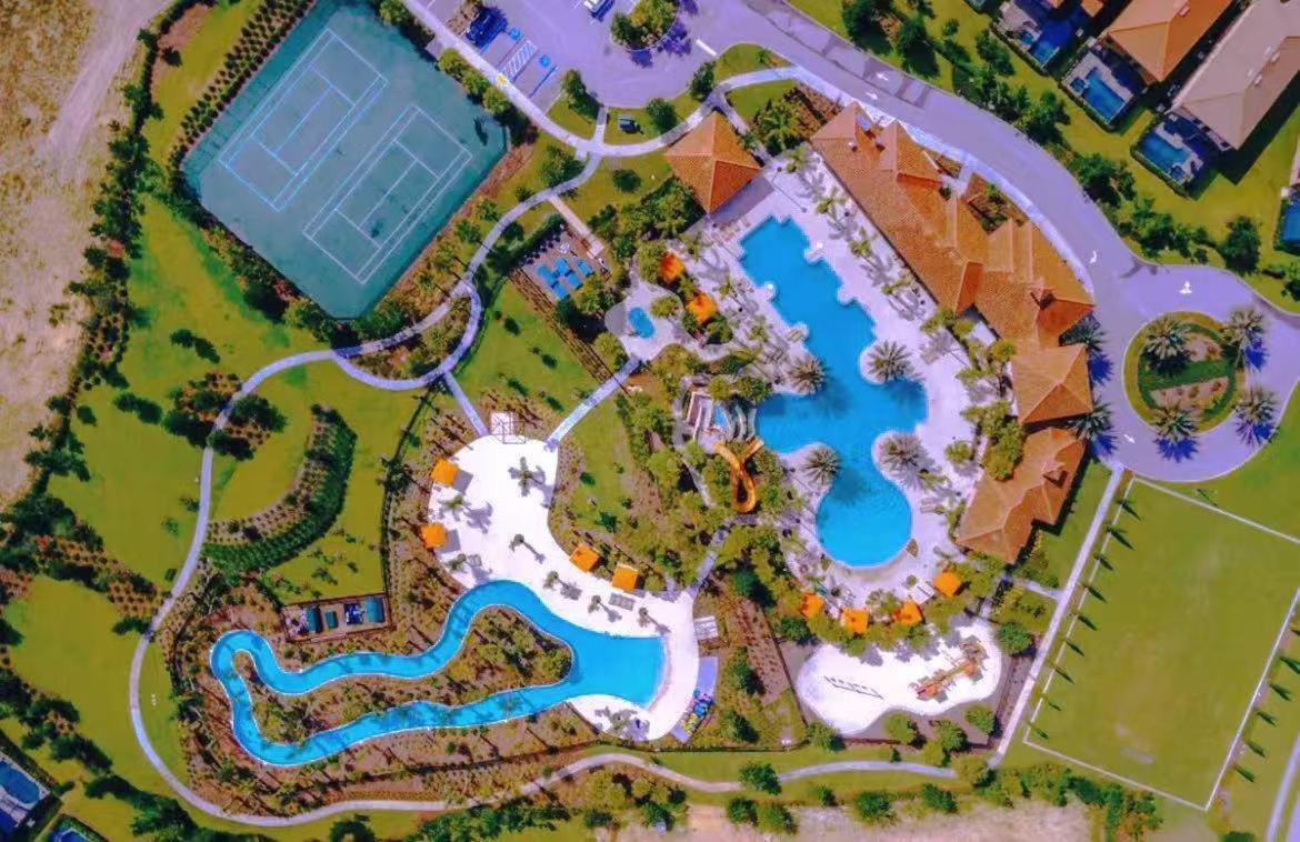 Family Retreat - Double Rms Or King Rms Shared Bath - Luxury Club-Pool Spa-Near Disney Parks With Wifi Davenport Esterno foto