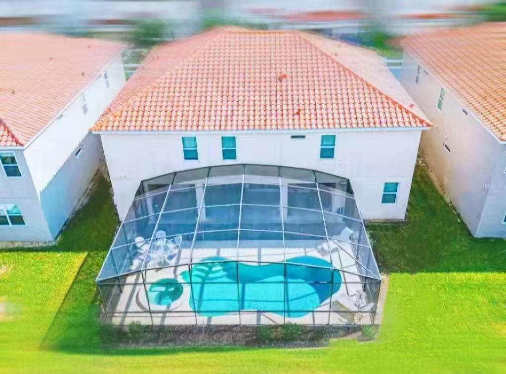 Family Retreat - Double Rms Or King Rms Shared Bath - Luxury Club-Pool Spa-Near Disney Parks With Wifi Davenport Esterno foto