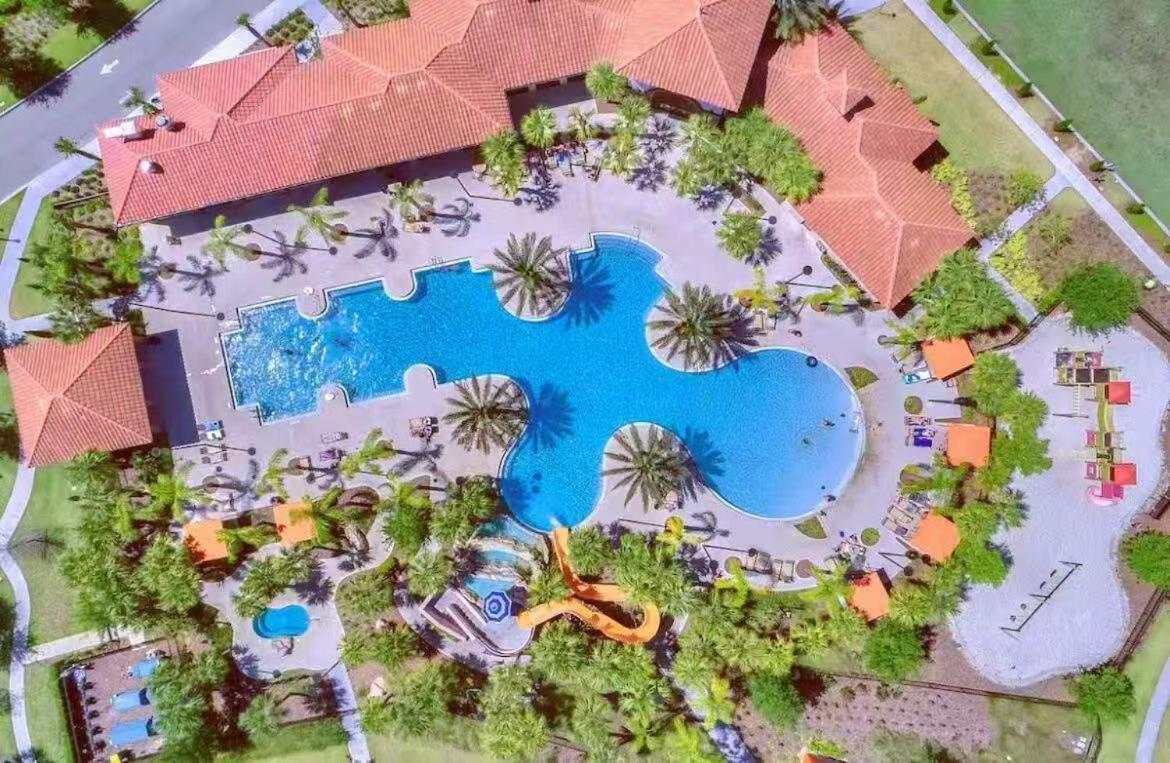 Family Retreat - Double Rms Or King Rms Shared Bath - Luxury Club-Pool Spa-Near Disney Parks With Wifi Davenport Esterno foto