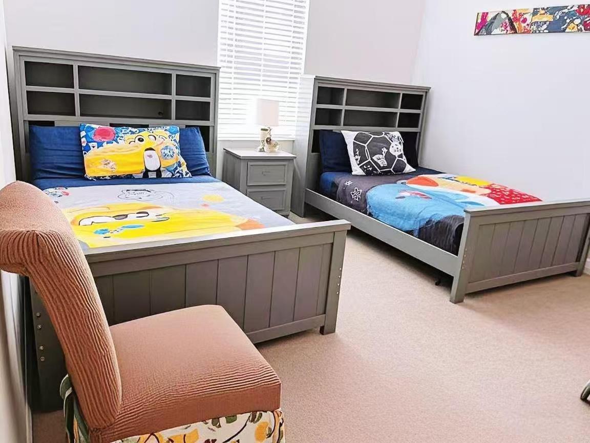 Family Retreat - Double Rms Or King Rms Shared Bath - Luxury Club-Pool Spa-Near Disney Parks With Wifi Davenport Esterno foto